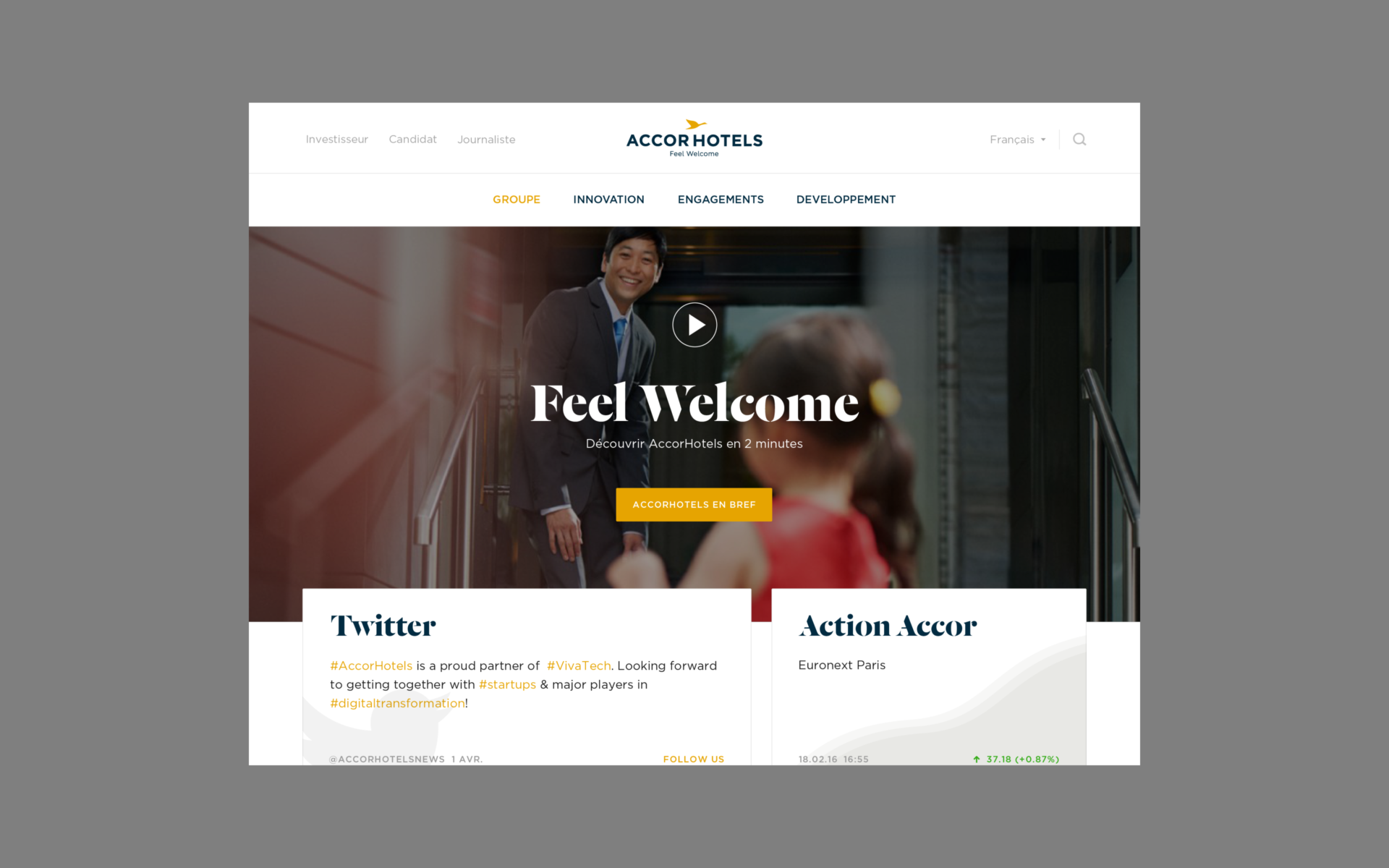Accor Groupe — Publicis nurun — 2016