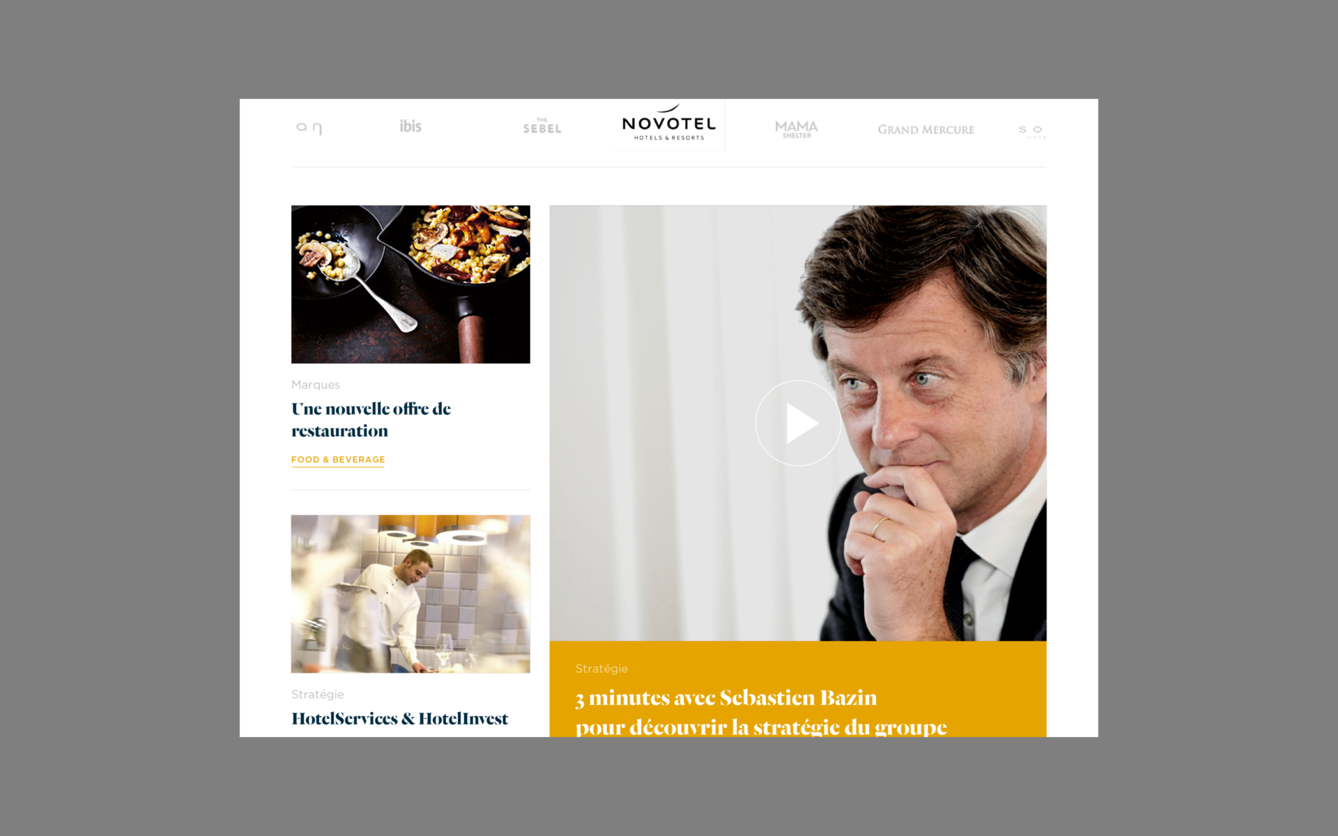 Accor Groupe — Publicis nurun — 2016