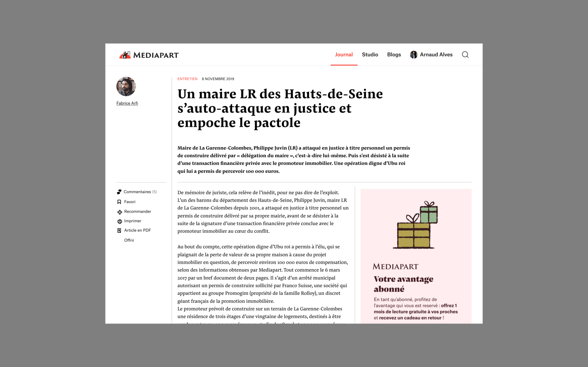Mediapart — 2020