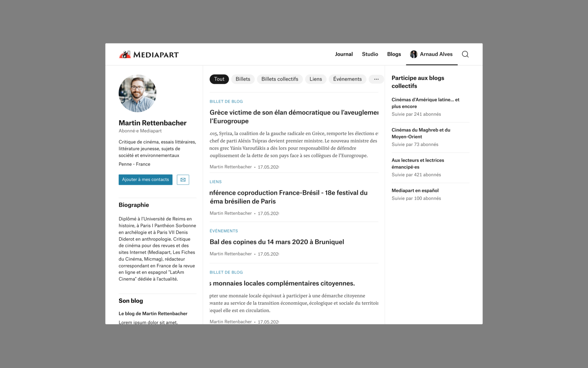 Mediapart — 2020