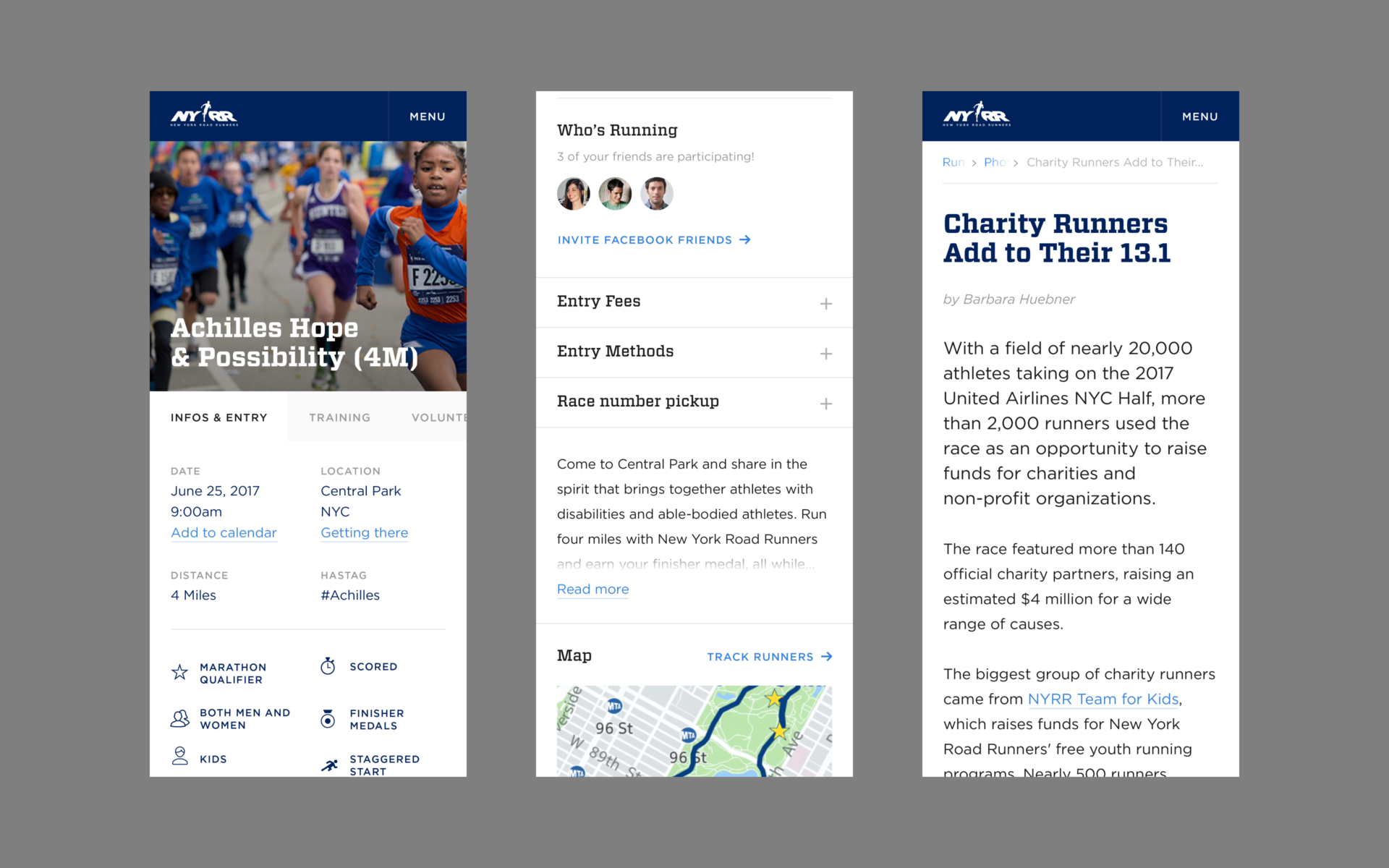 NYRR — AREA 17 — 2017