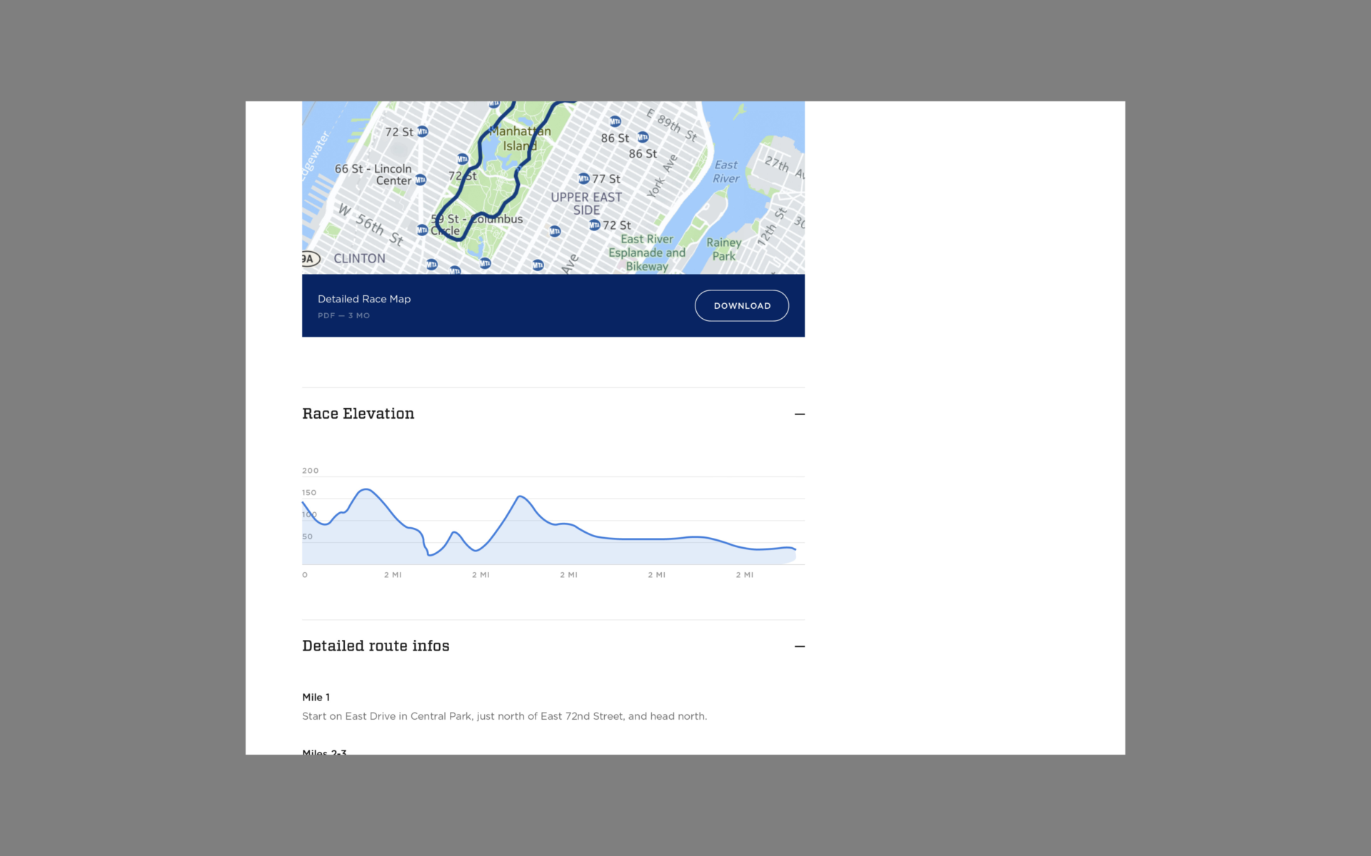 NYRR — AREA 17 — 2017