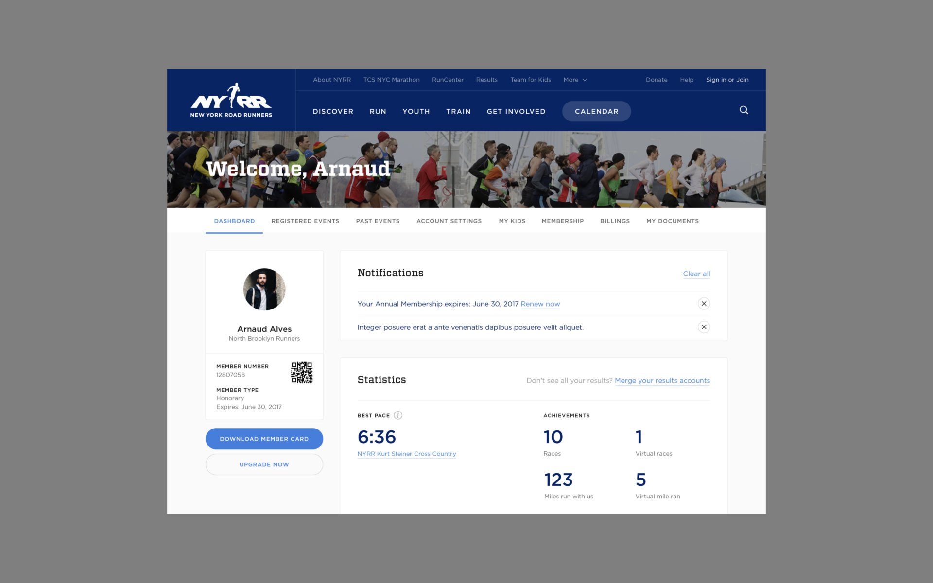 NYRR — AREA 17 — 2017