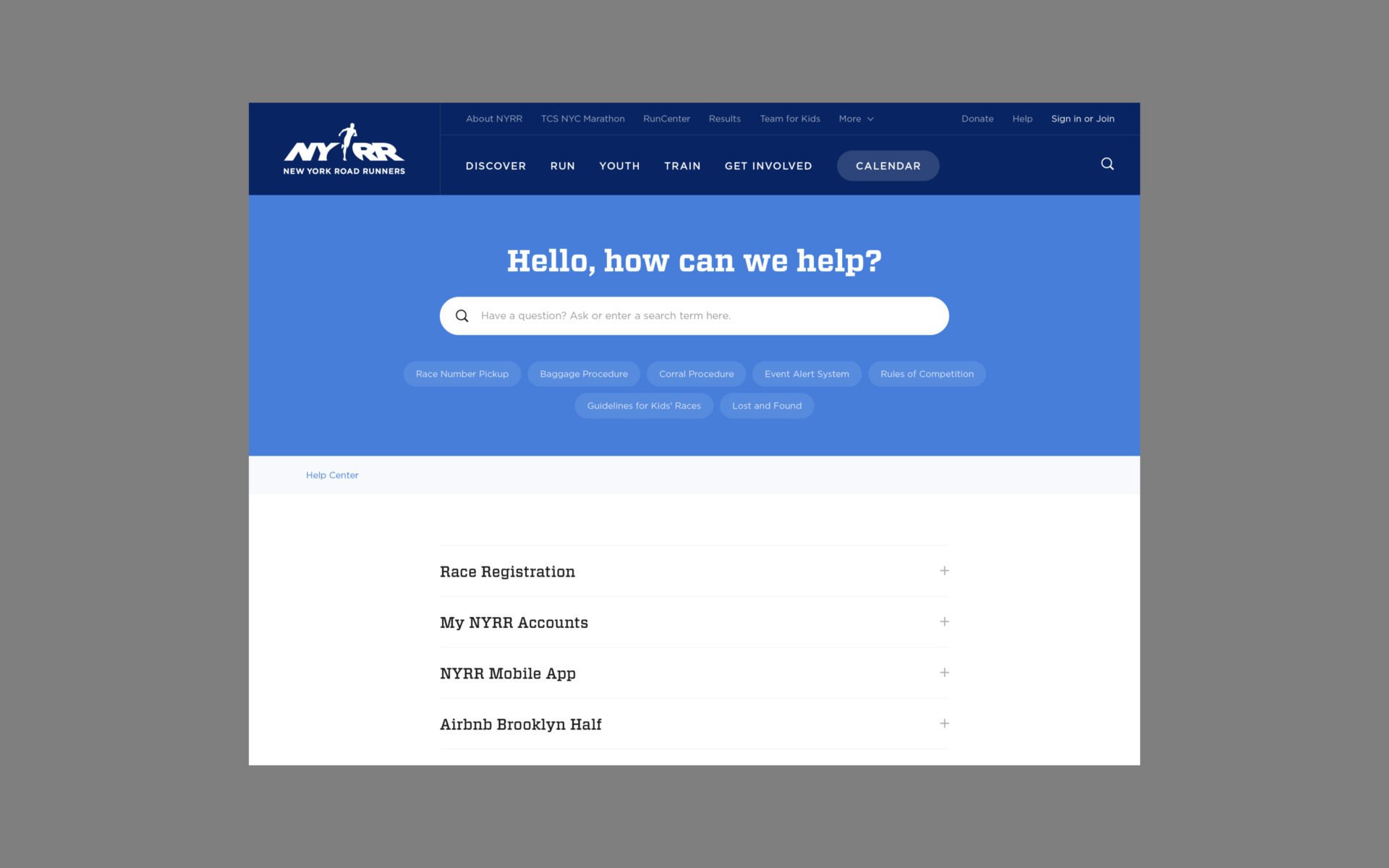 NYRR — AREA 17 — 2017