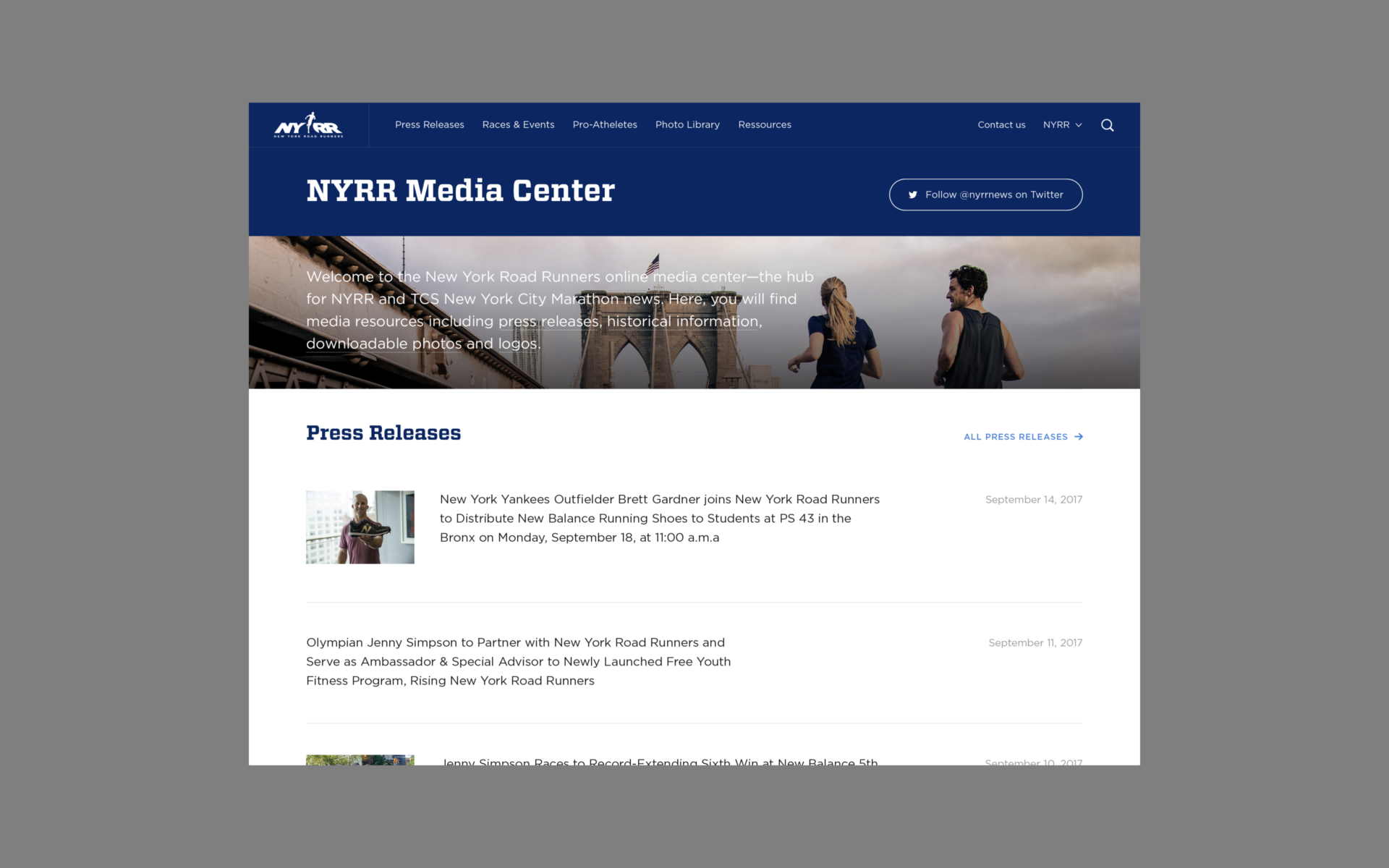 NYRR — AREA 17 — 2017