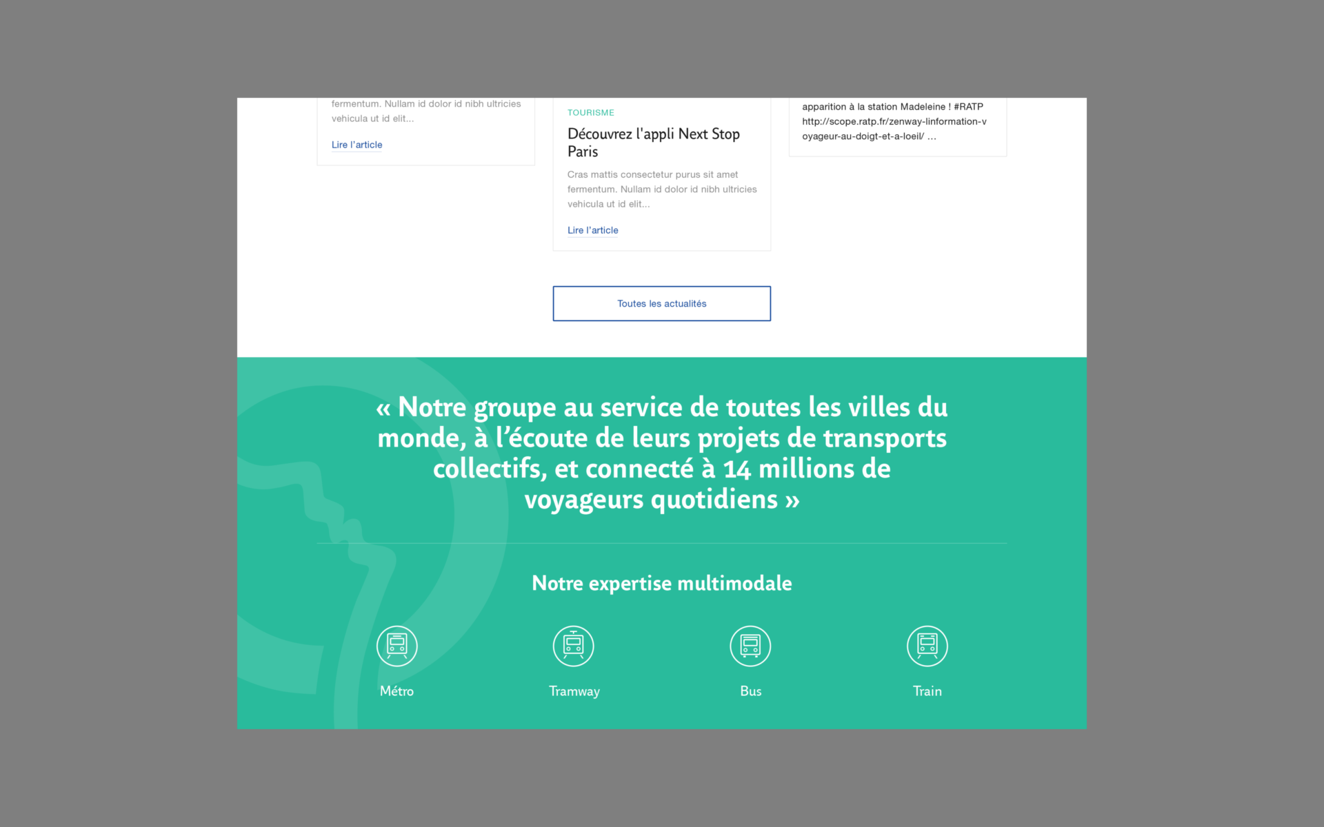 RATP — Spintank — 2016