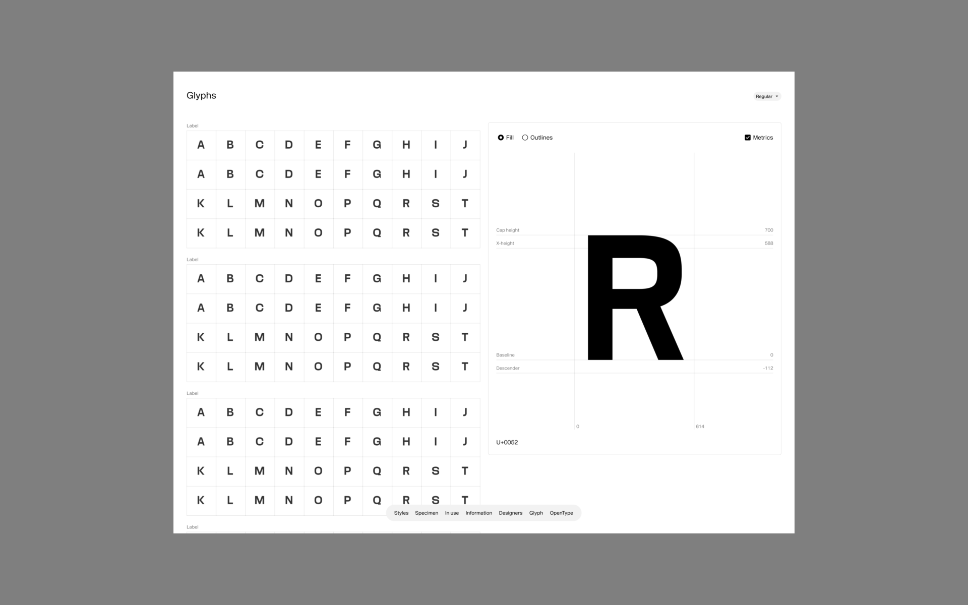 Production Type — Numbered — 2023
