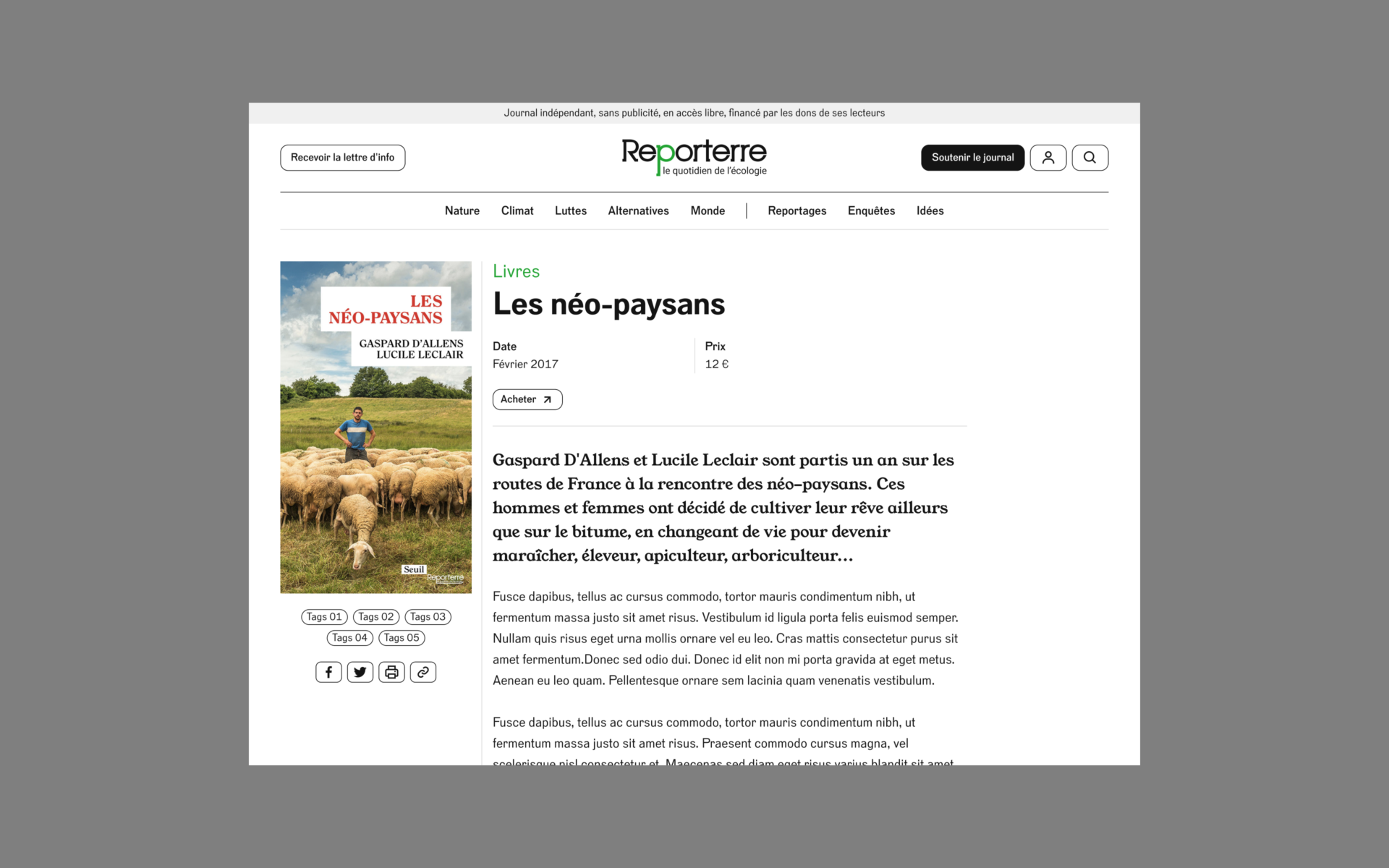 Reporterre — 2021