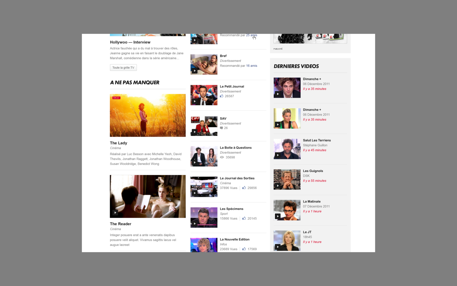 Canal+ - AREA 17 - 2013