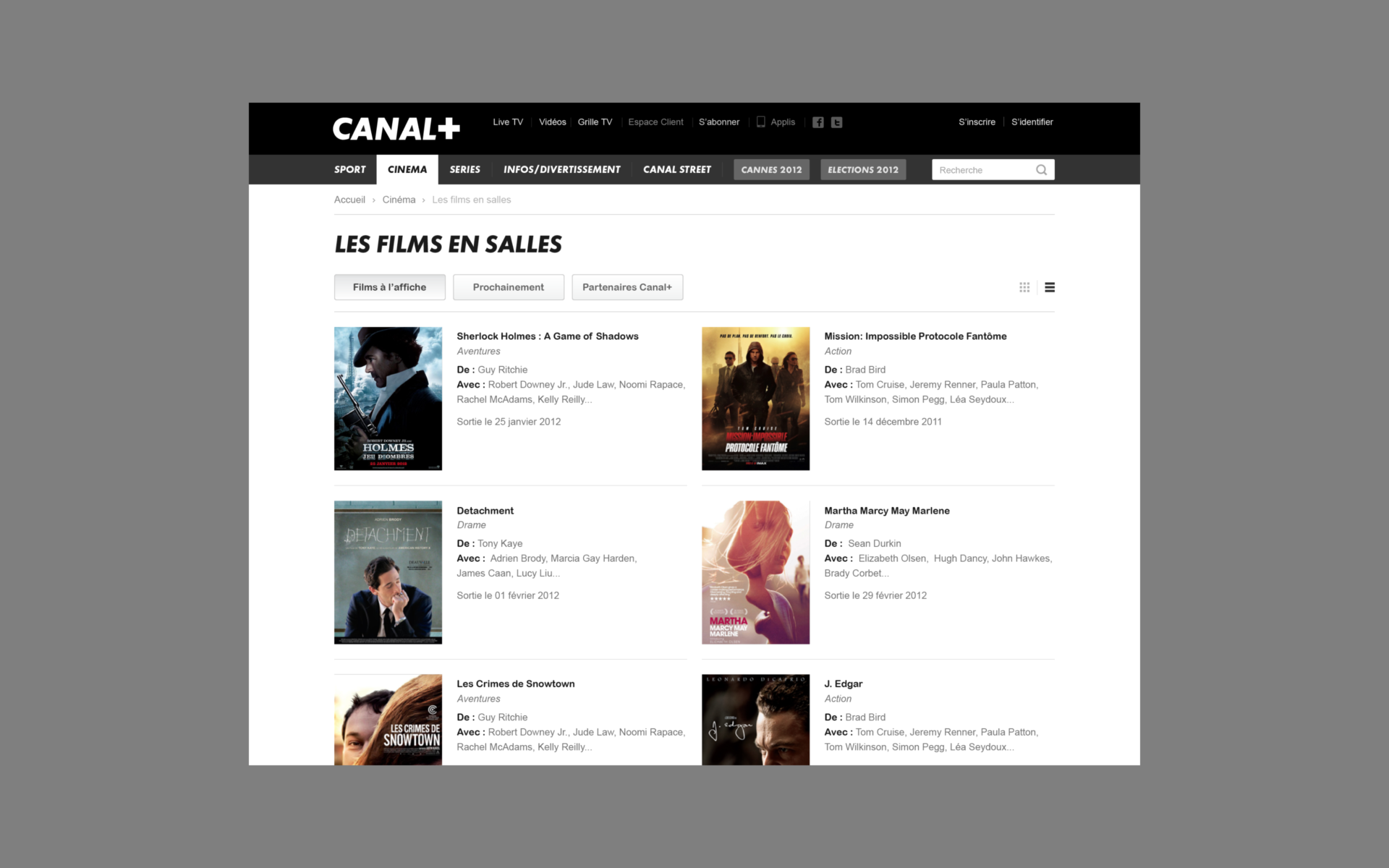 Canal+ — AREA 17 — 2013