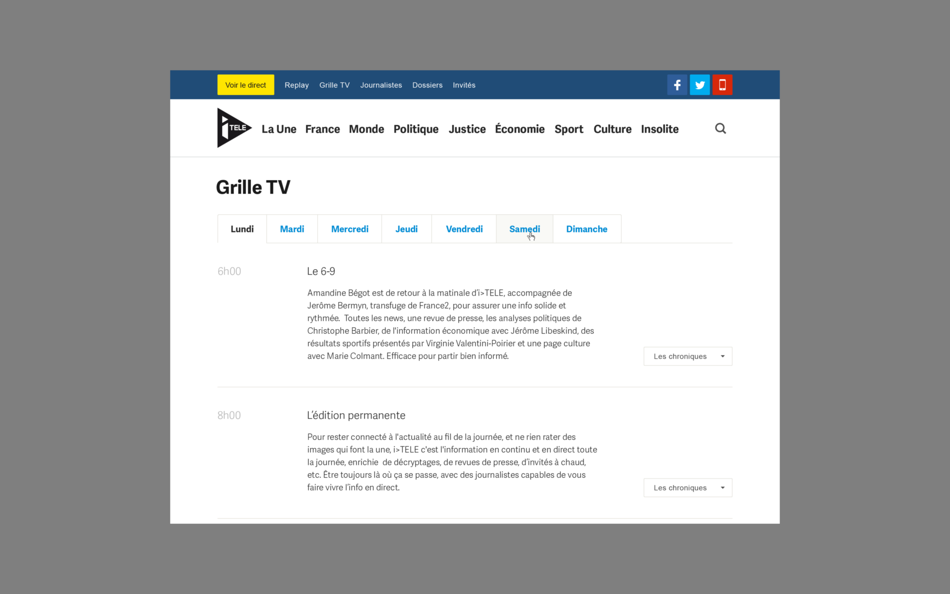 iTélé - AREA 17 - 2013