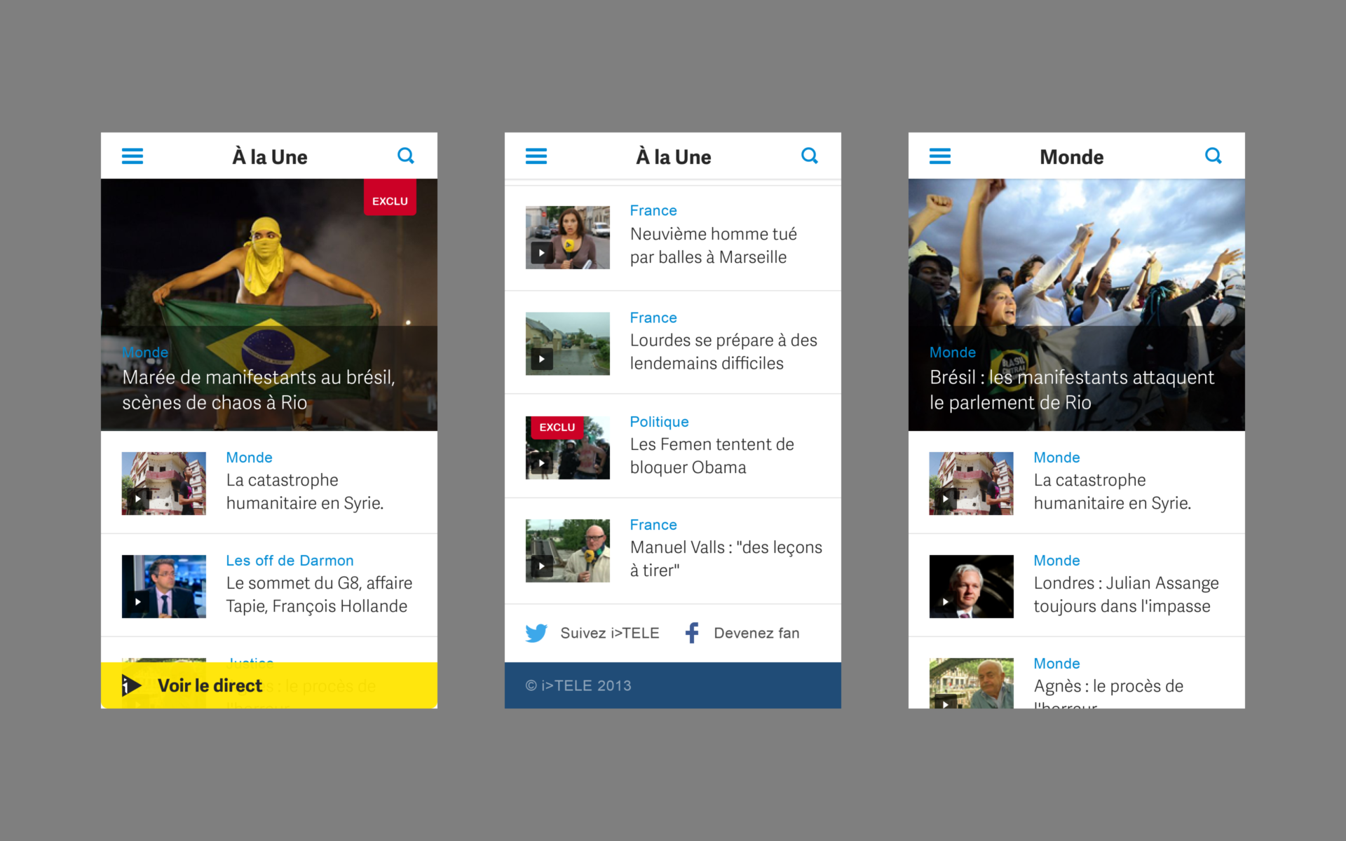 iTélé - AREA 17 - 2013