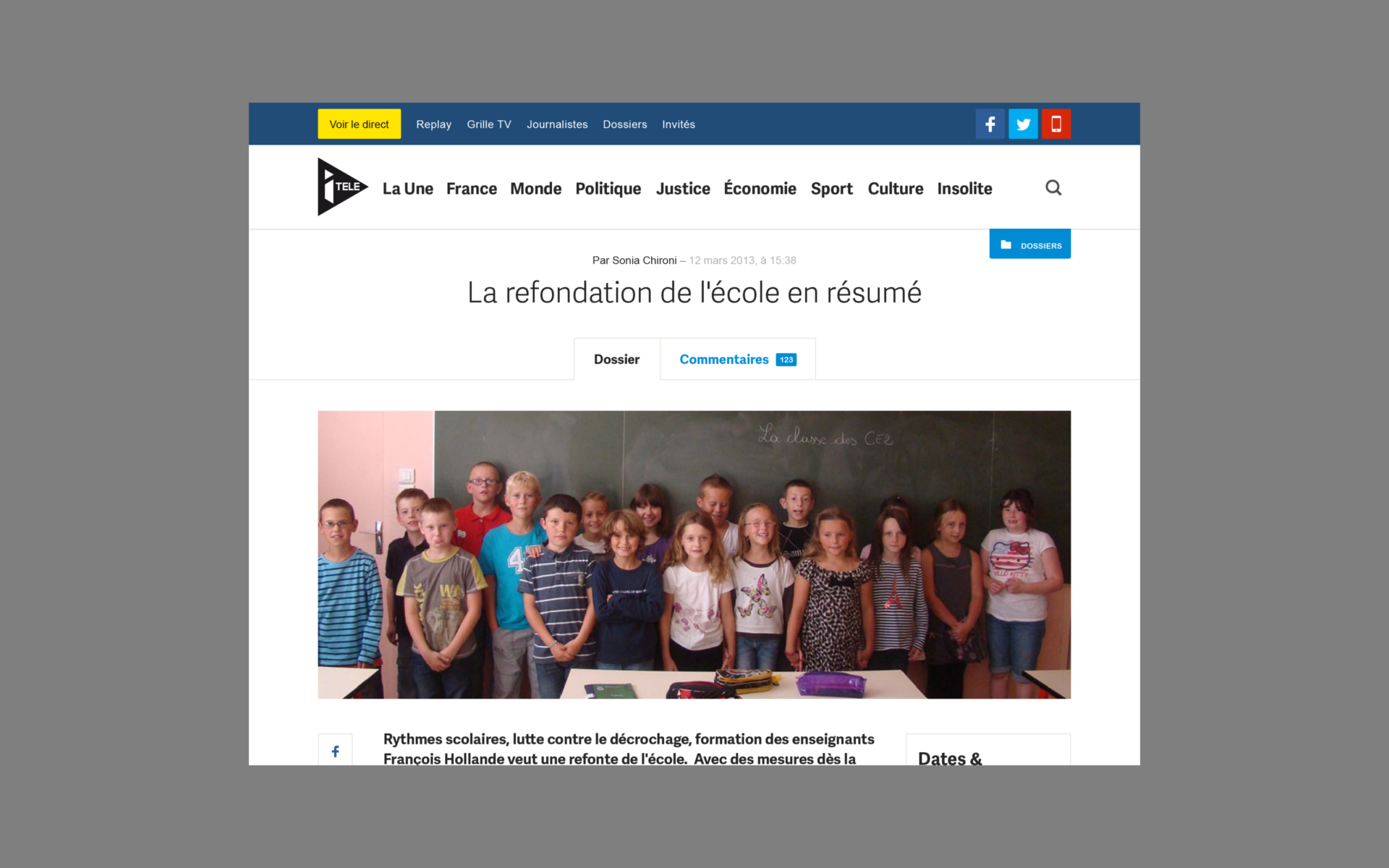 iTélé — AREA 17 — 2013