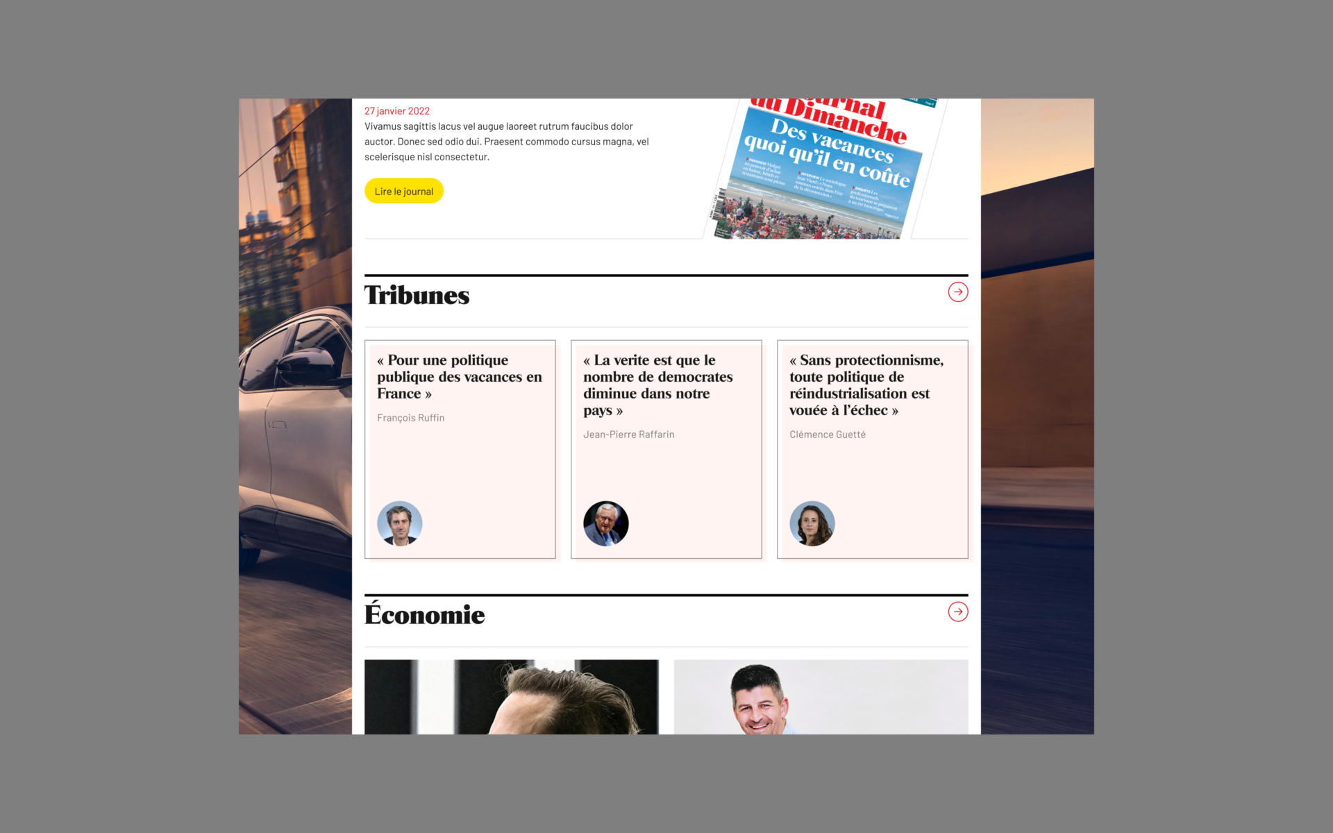 Le Journal du dimanche — 2022