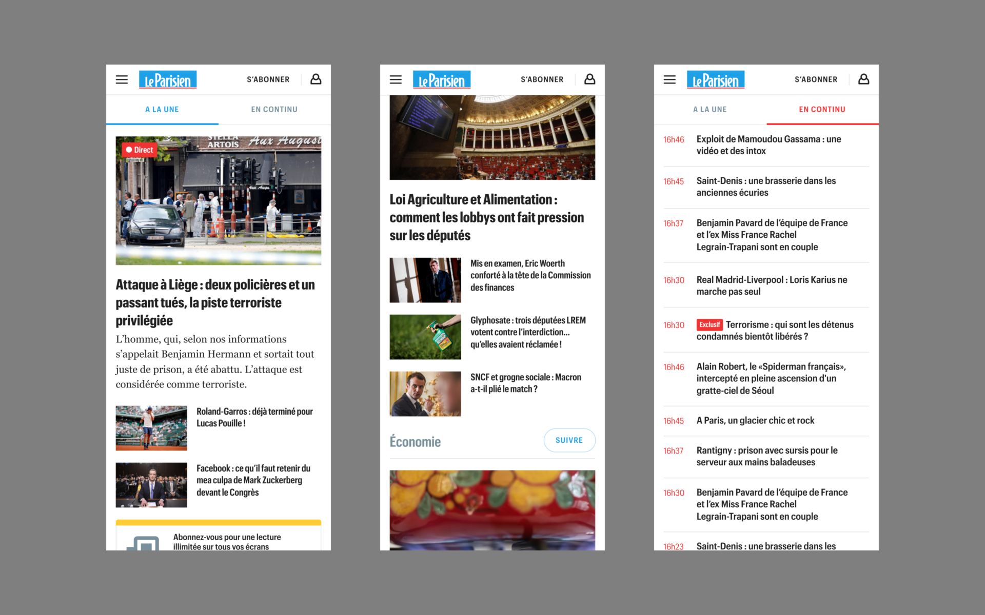 Le Parisien — AREA 17 — 2018