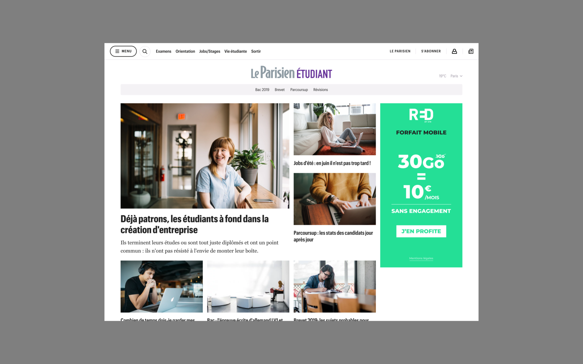 Le Parisien — AREA 17 — 2018