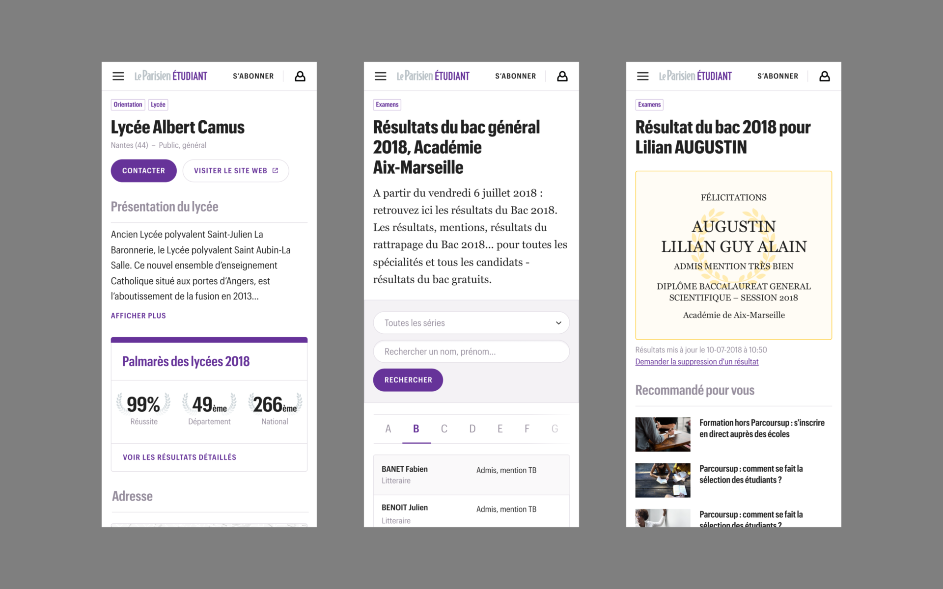 Le Parisien — AREA 17 — 2018