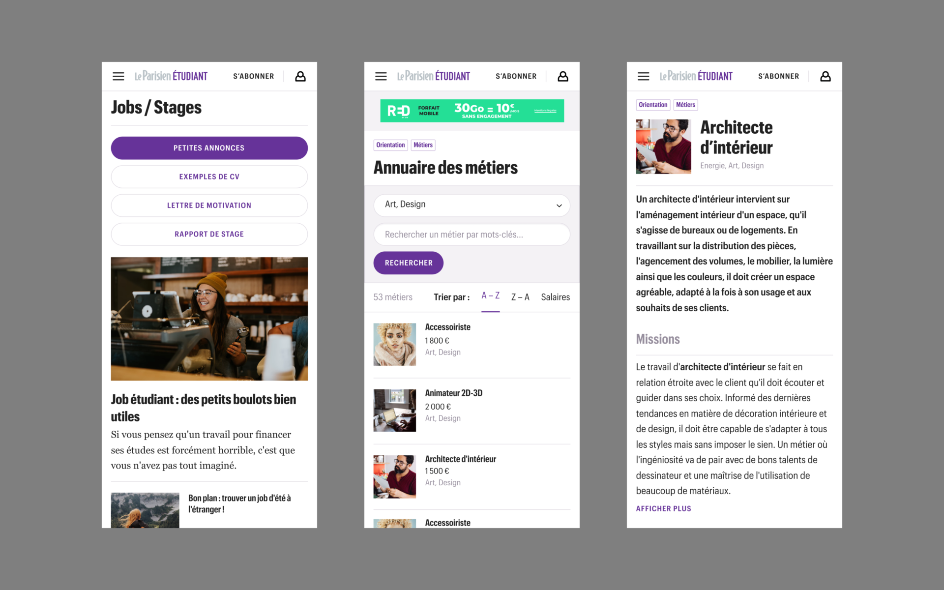 Le Parisien — AREA 17 — 2018