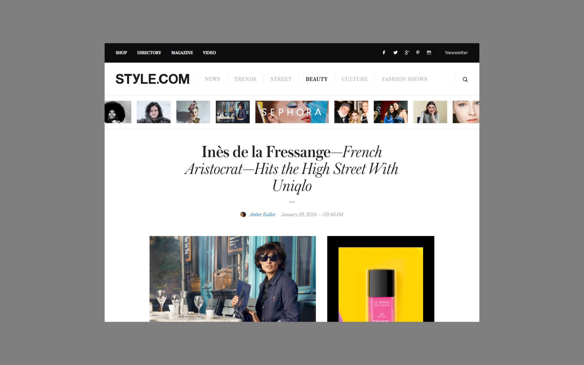 Style.com - AREA 17 - 2014