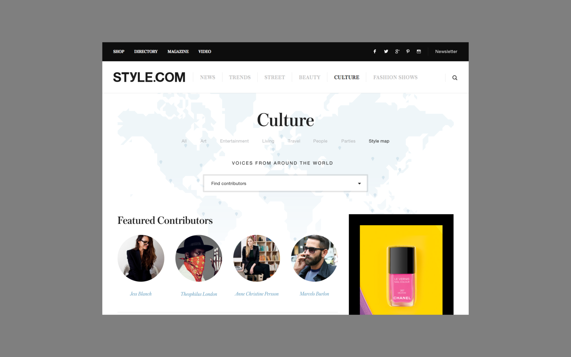 Style.com - AREA 17 - 2014