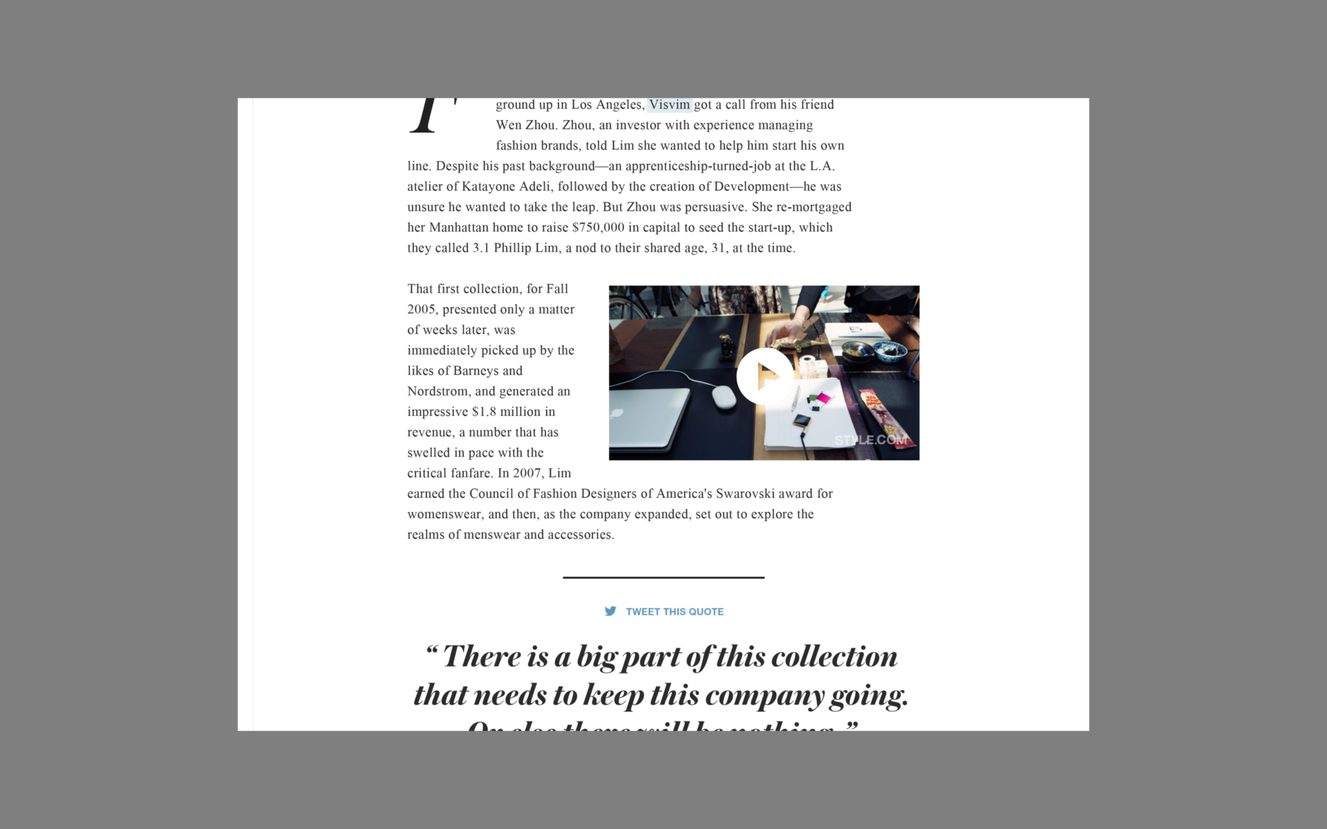 Style.com — AREA 17 — 2014
